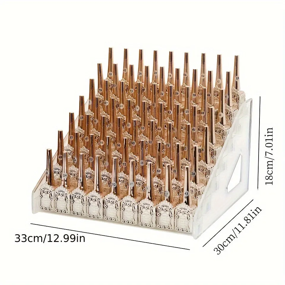 1pc 7-layer Nail Polish Display Rack