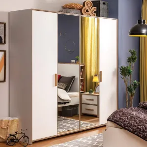 Cilek Modera 4 Doors Wardrobe