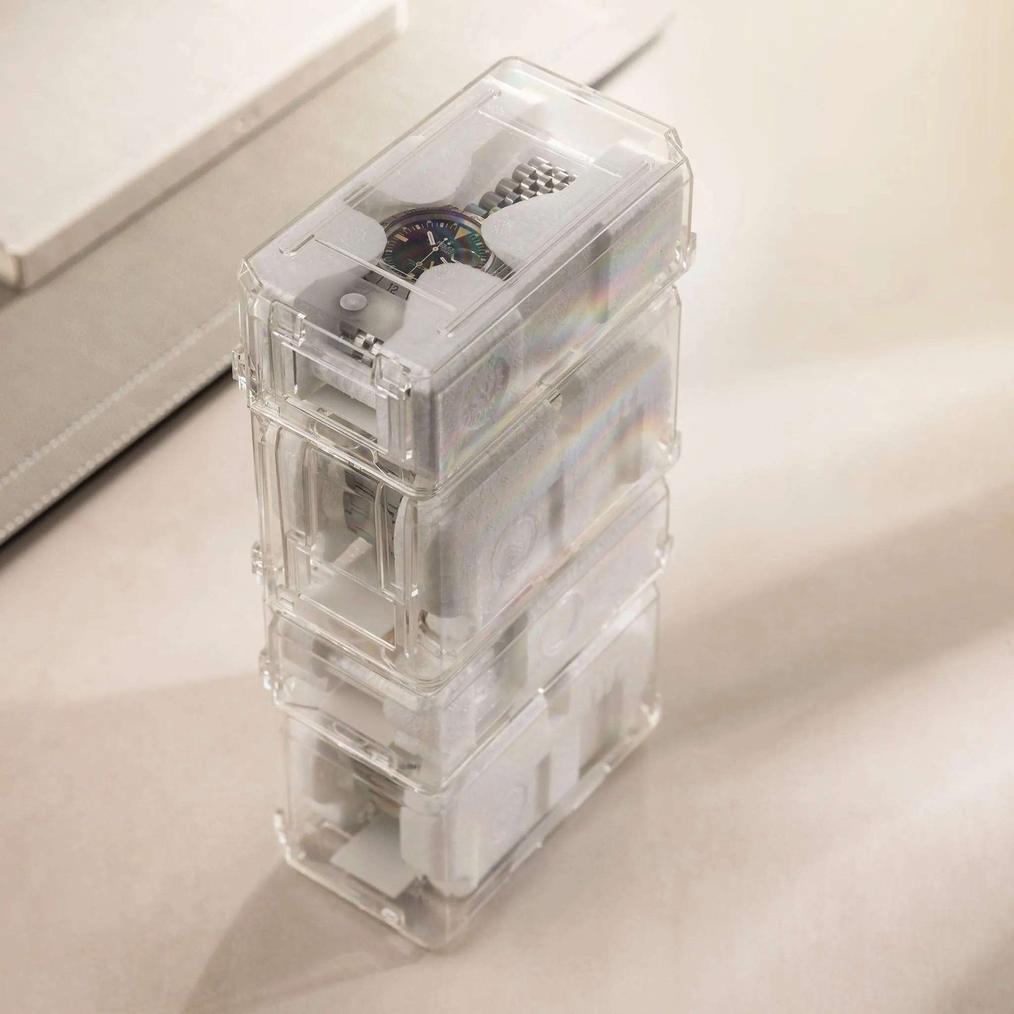 Clear Transport and Storage Watch Box Set XL