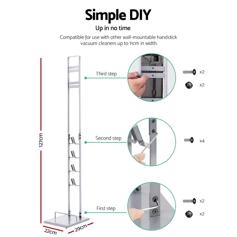 Dyson-Compatible Freestanding Vacuum Stand, Space-Saving, Portable - Artiss
