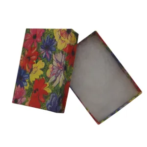 Flower Pattern Cotton Filled Boxes