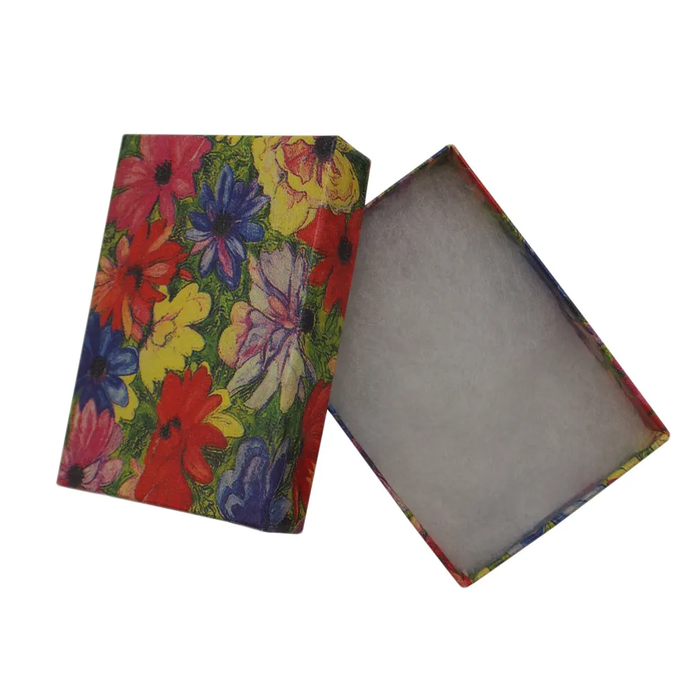 Flower Pattern Cotton Filled Boxes