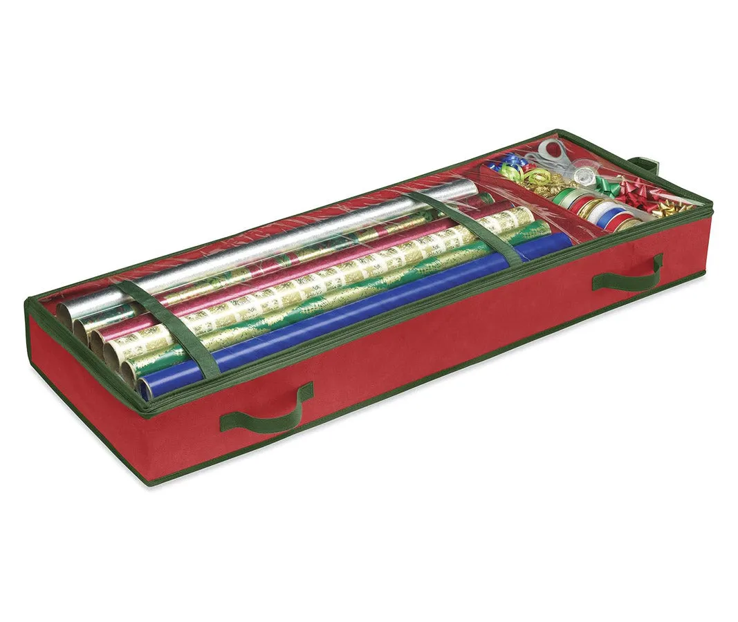 Gift Wrap Organizer - Red