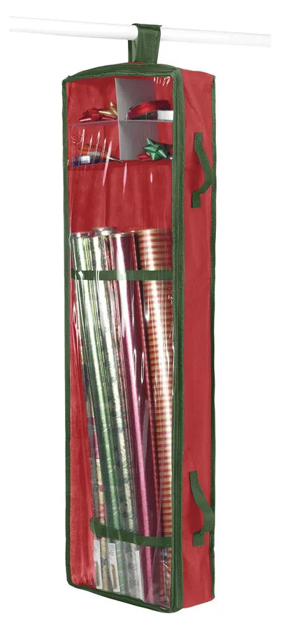 Gift Wrap Organizer - Red