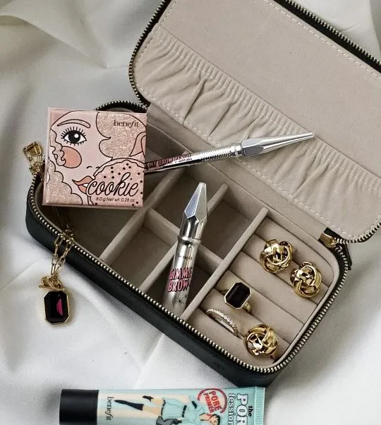 Jewellery Travel Case Black