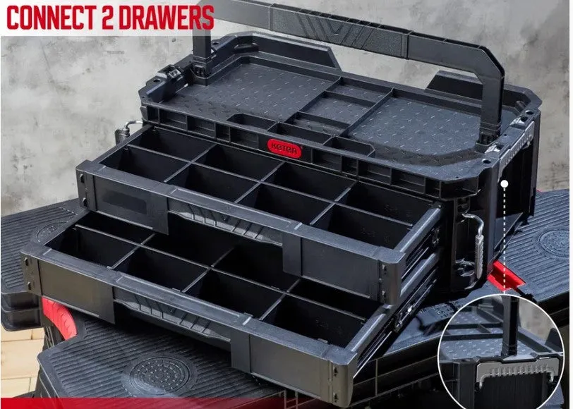 Keter Connect 2 Drawers System