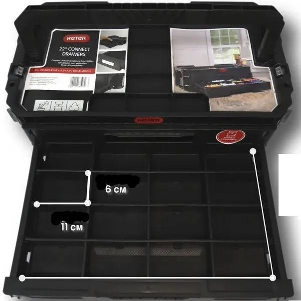 Keter Connect 2 Drawers System