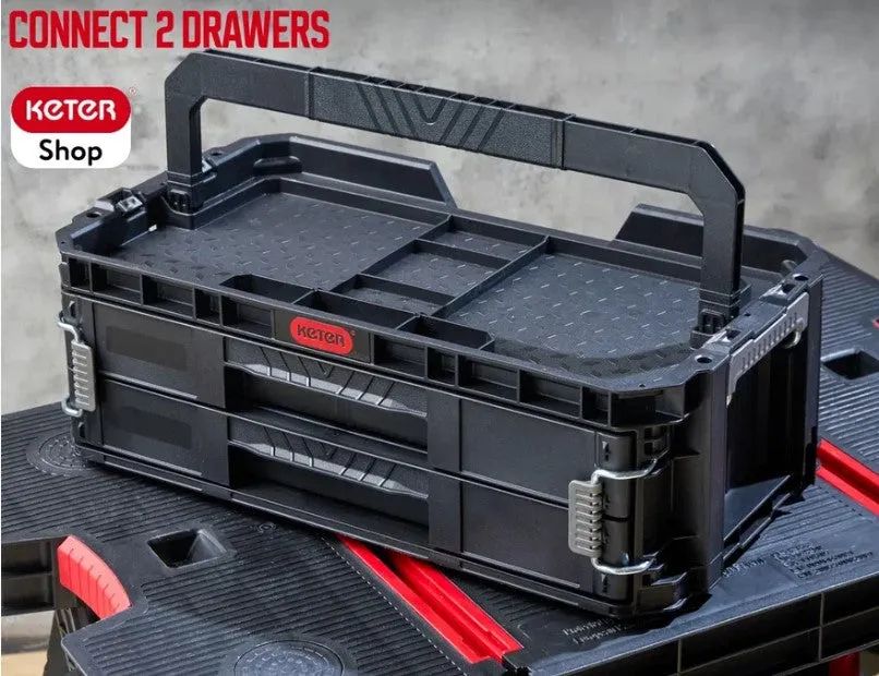 Keter Connect 2 Drawers System