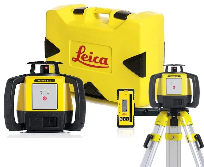 Leica Rugby 610 with RodEye Receiver
