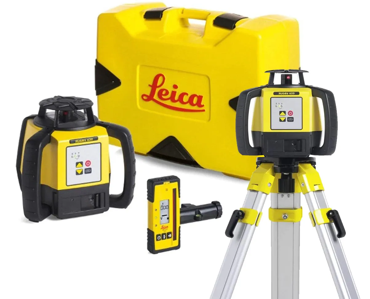 Leica Rugby 620 with RodEye Receiver