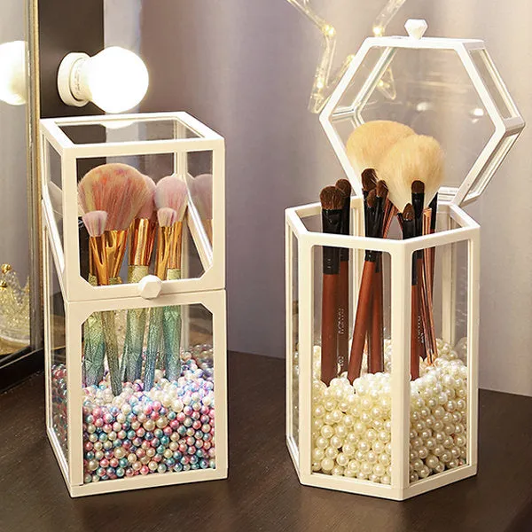 Makeup Brush Storage Box