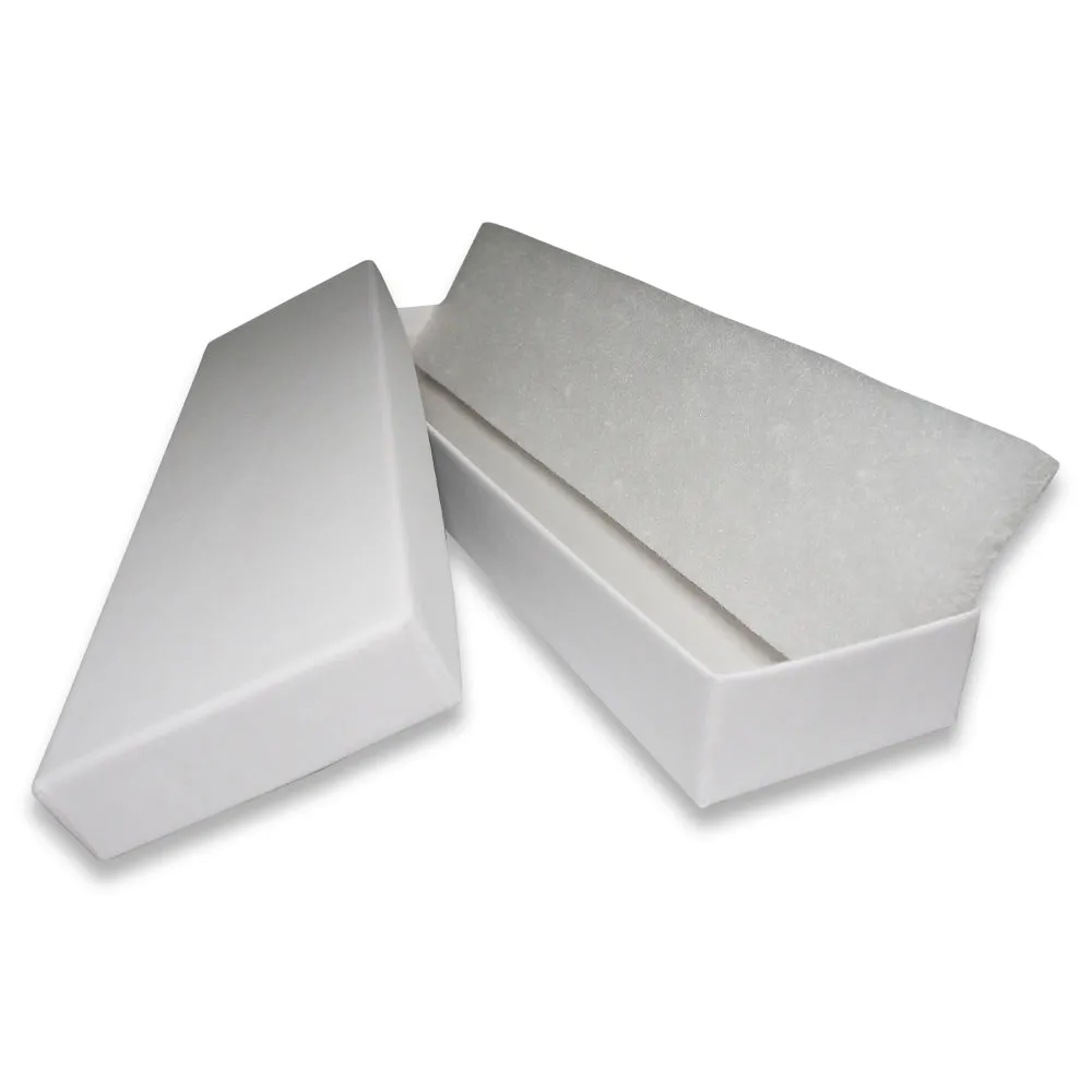 Matte White Cotton Filled Boxes