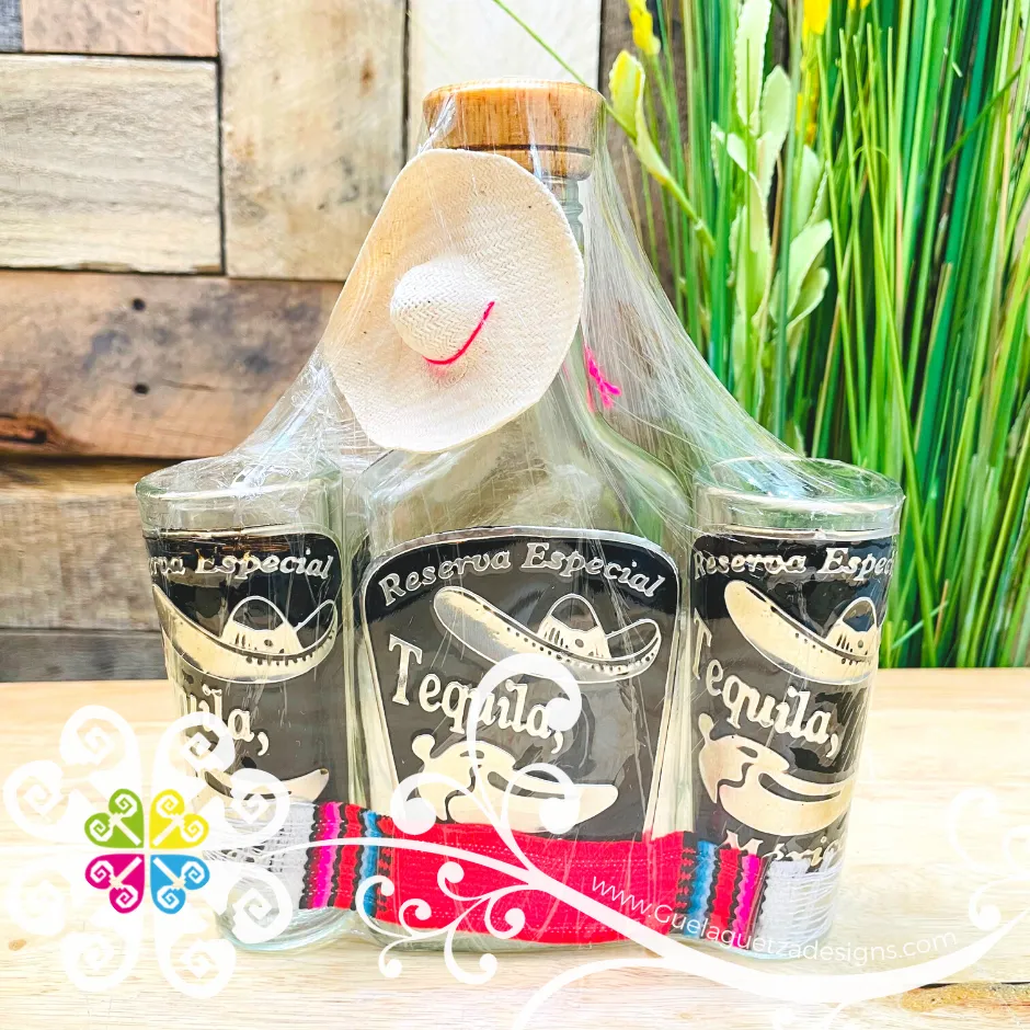 Mexican Tequilero Set