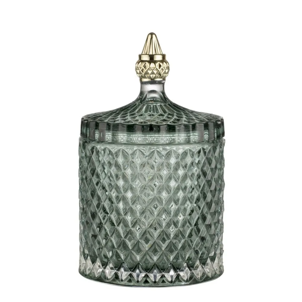 Miya jar granite green  Ø10.5x17.5 cm