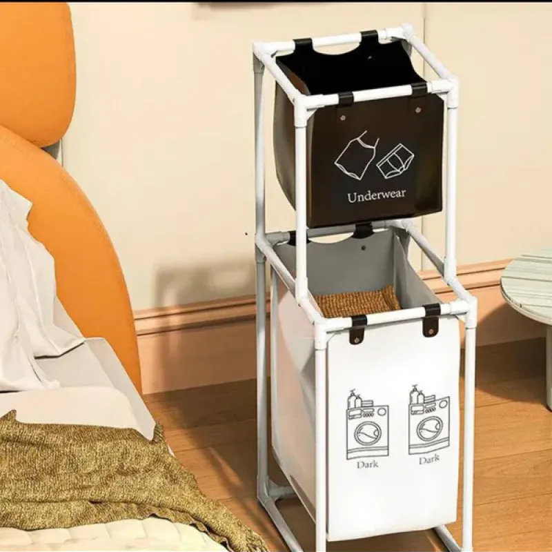 MODERN LUXOR FOLDING LAUNDRY BASKET