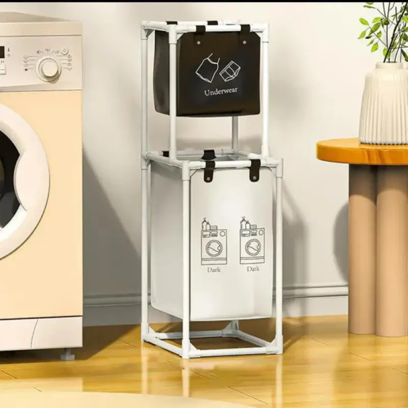 MODERN LUXOR FOLDING LAUNDRY BASKET