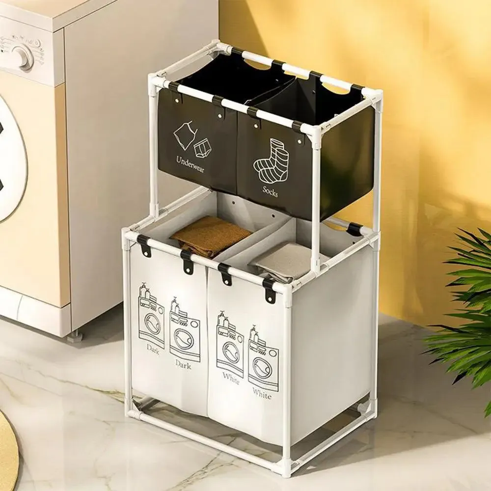 MODERN LUXOR FOLDING LAUNDRY BASKET