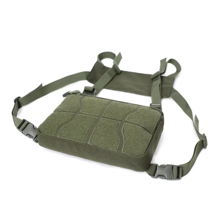 Multi-functional Chest Bag for Outdoor Sports Portable Storage Backpack(Tan)