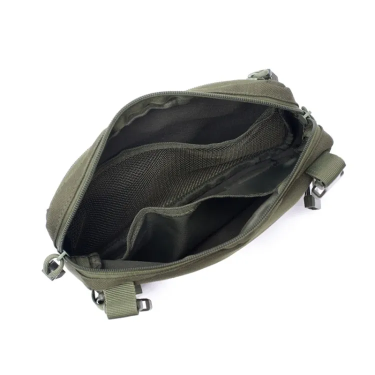 Multi-functional Chest Bag for Outdoor Sports Portable Storage Backpack(Tan)