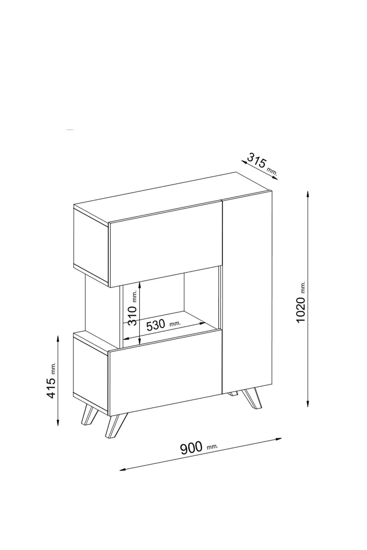 Multi Purpose Cabinet Armando