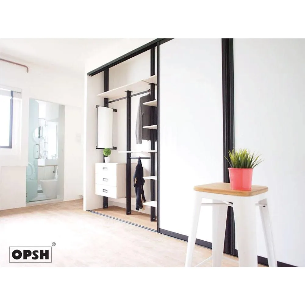 OPSH Complete Concept Wardrobe Pole System 6ft*8ft