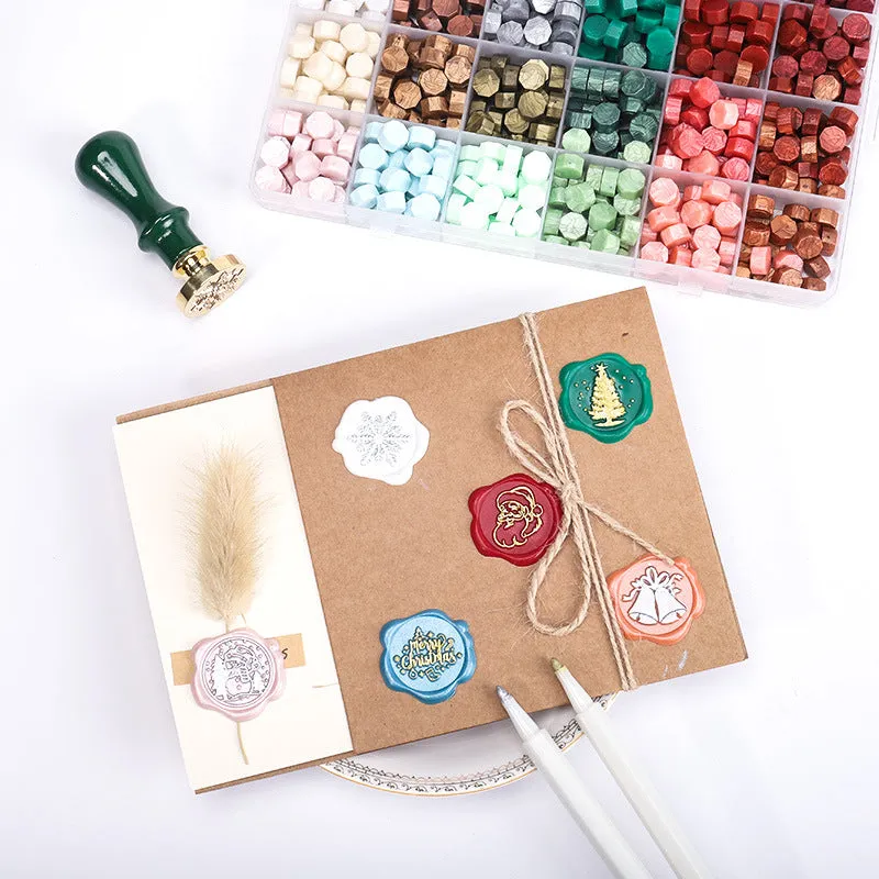 Poppy Crafts 24 Colour Wax Melt Kit #22 - Christmas Colours