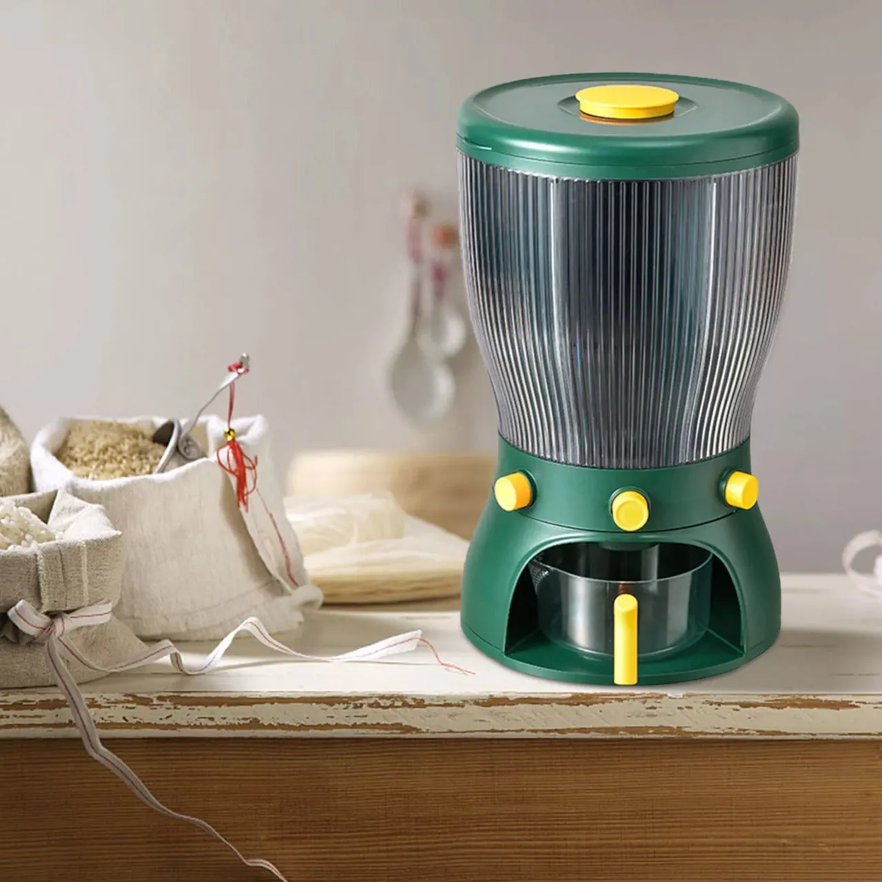 Rotatable Rice Bucket