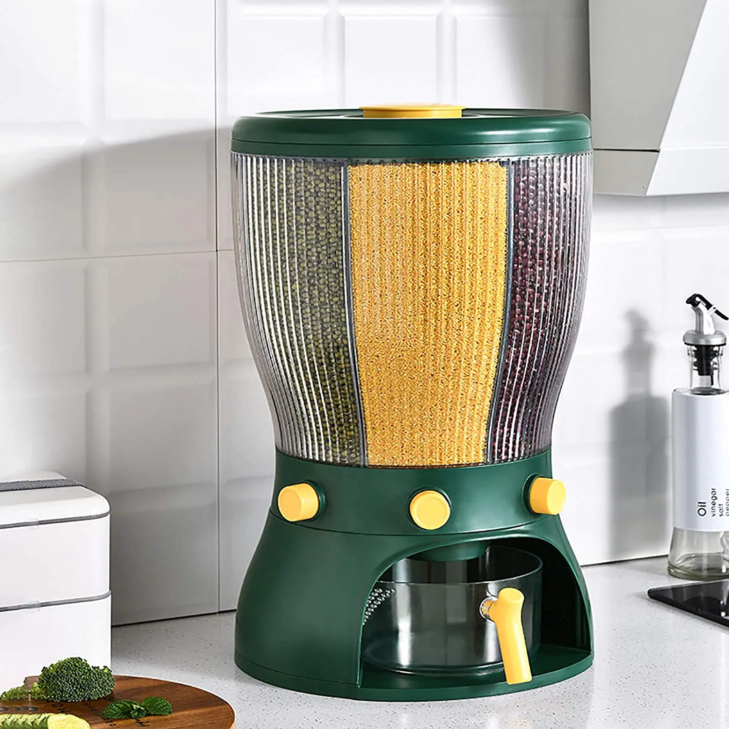 Rotatable Rice Bucket