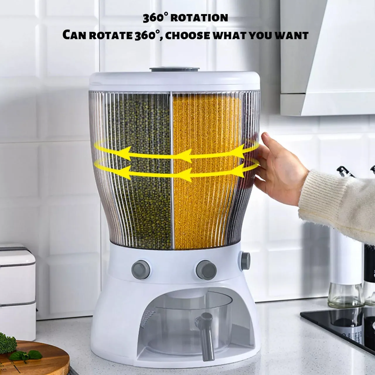 Rotatable Rice Bucket