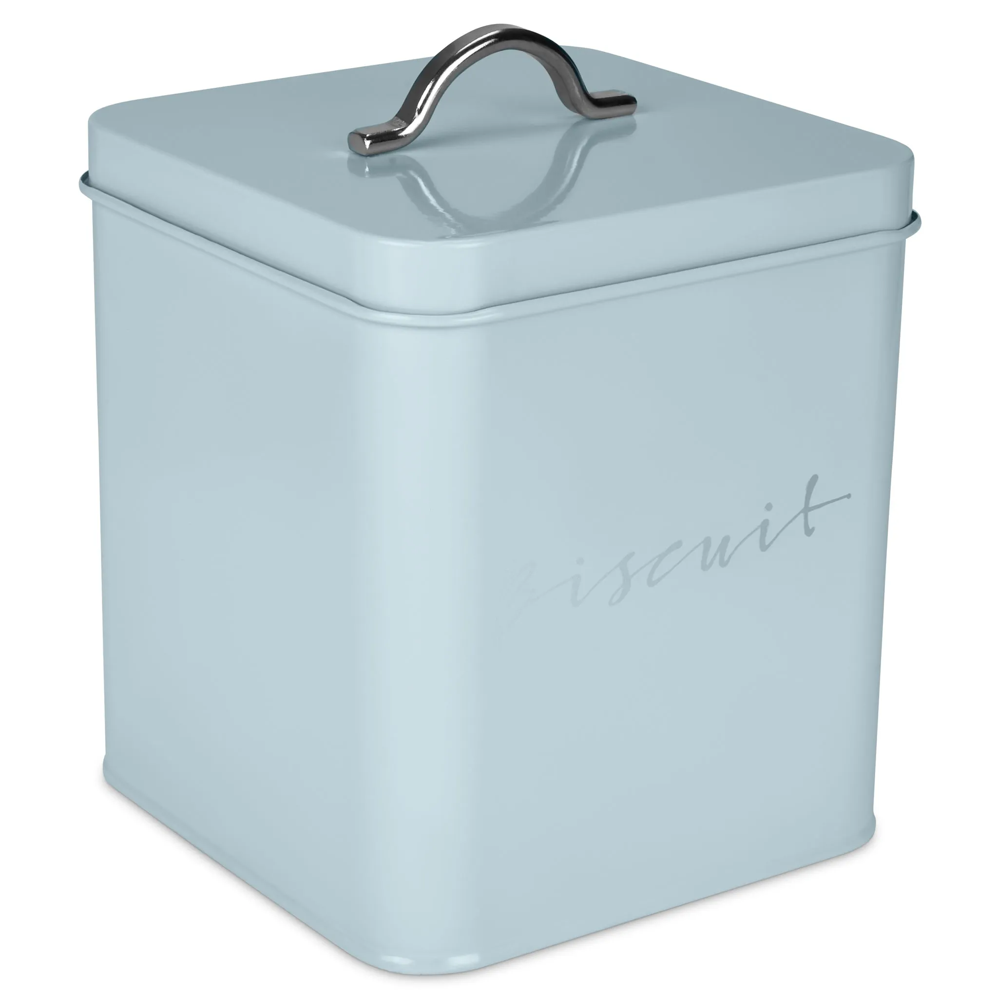 Set of 5 Kitchen Storage Canisters - Blue Luxe