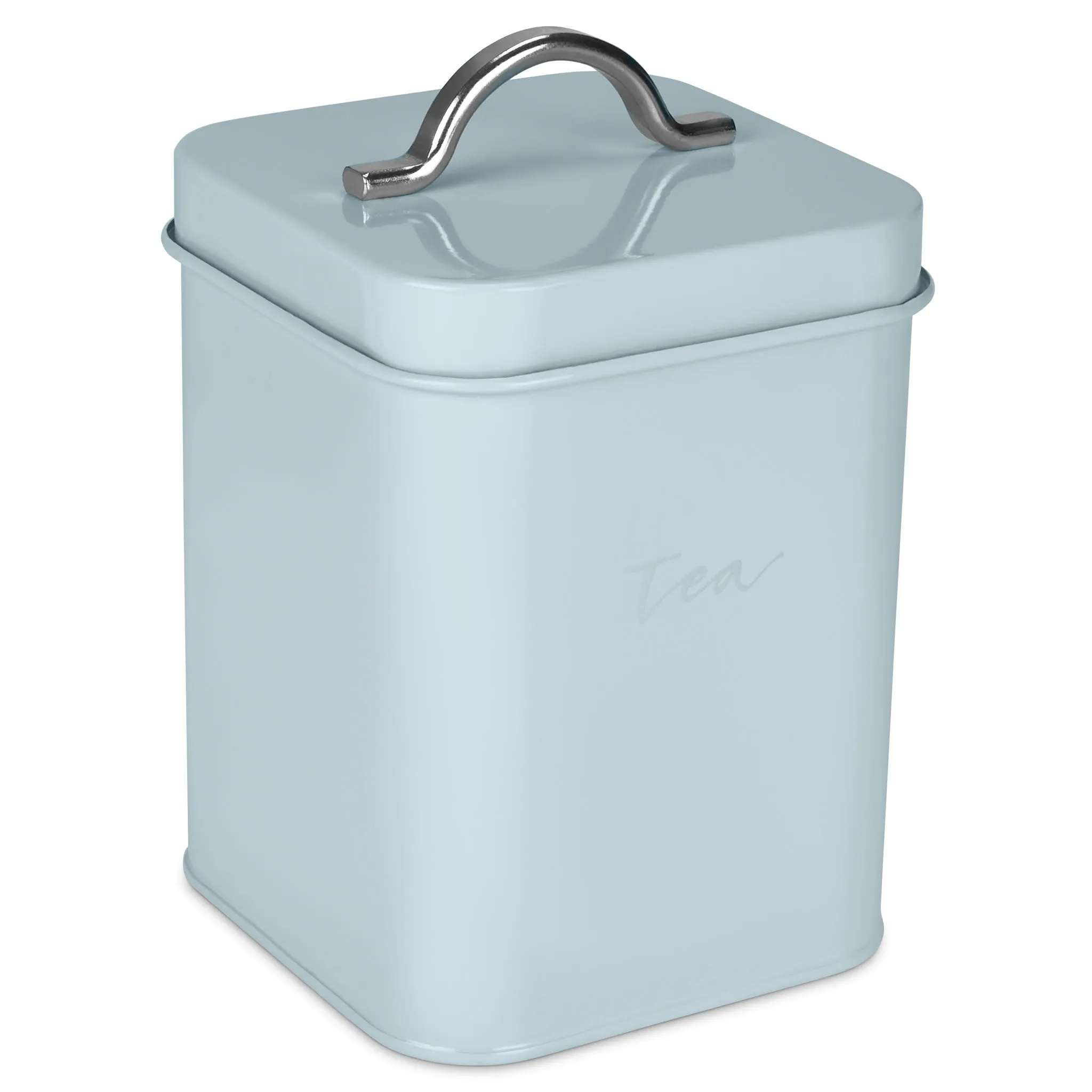 Set of 5 Kitchen Storage Canisters - Blue Luxe