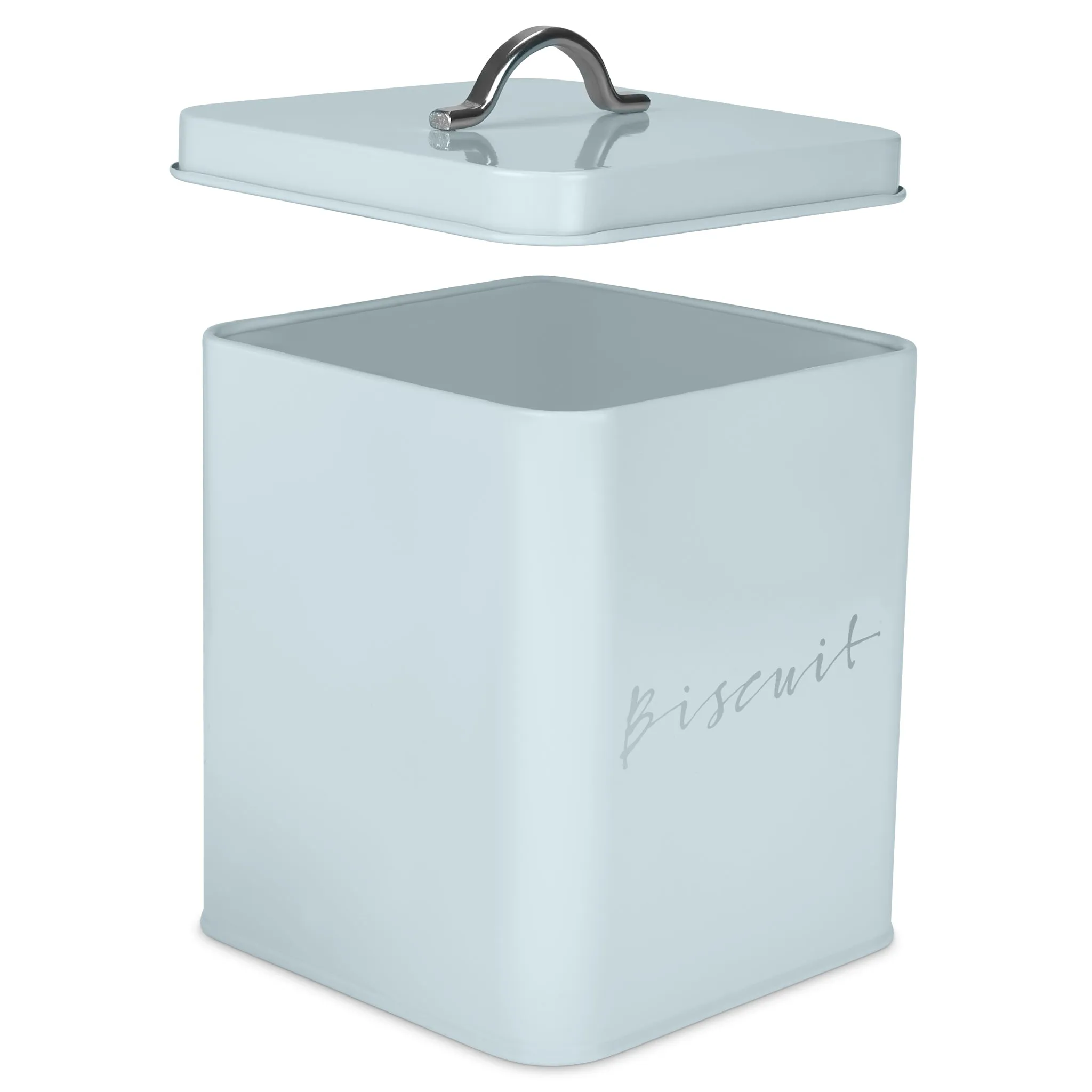 Set of 5 Kitchen Storage Canisters - Blue Luxe