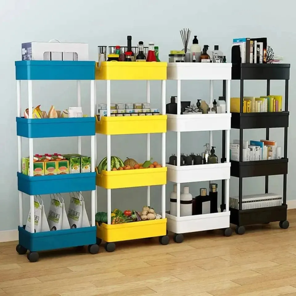 Space Saving 5 Tier Trolly