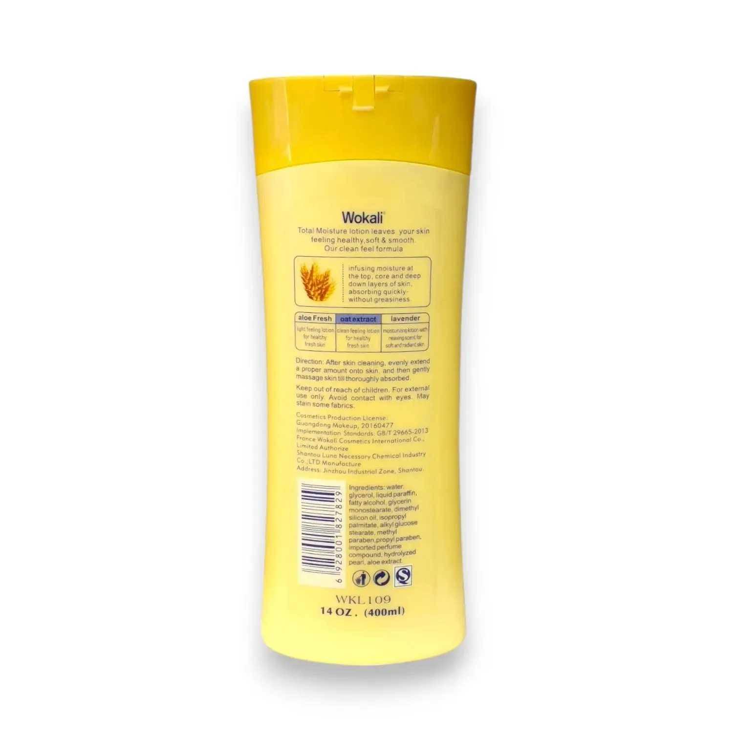 Wokali Total Moisture Lotion 400ml